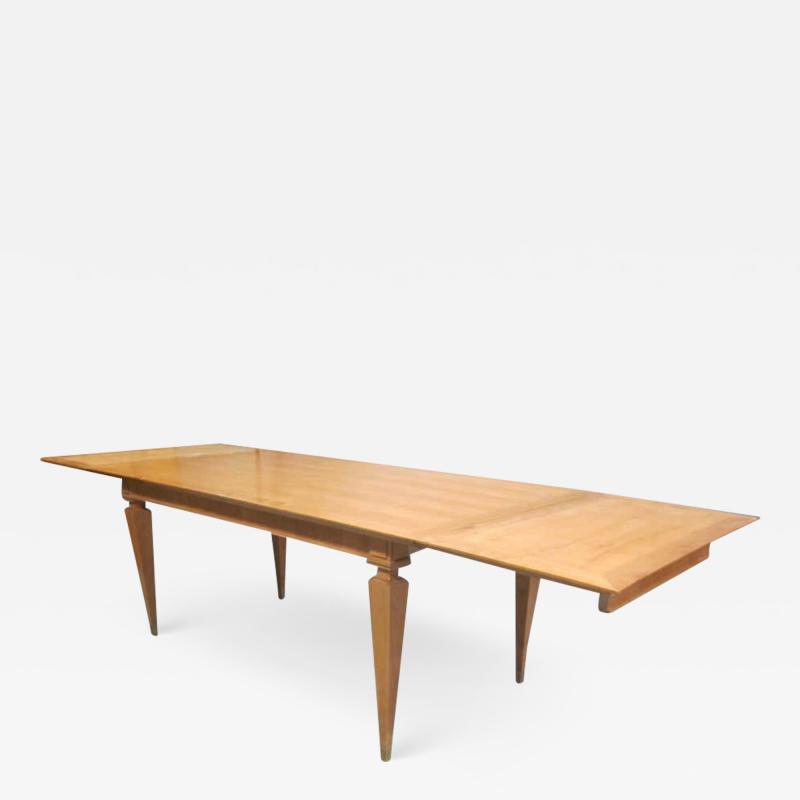 Andr Arbus French Mid Century Modern Neoclassical Dining Table by Andre Arbus Paris 1949