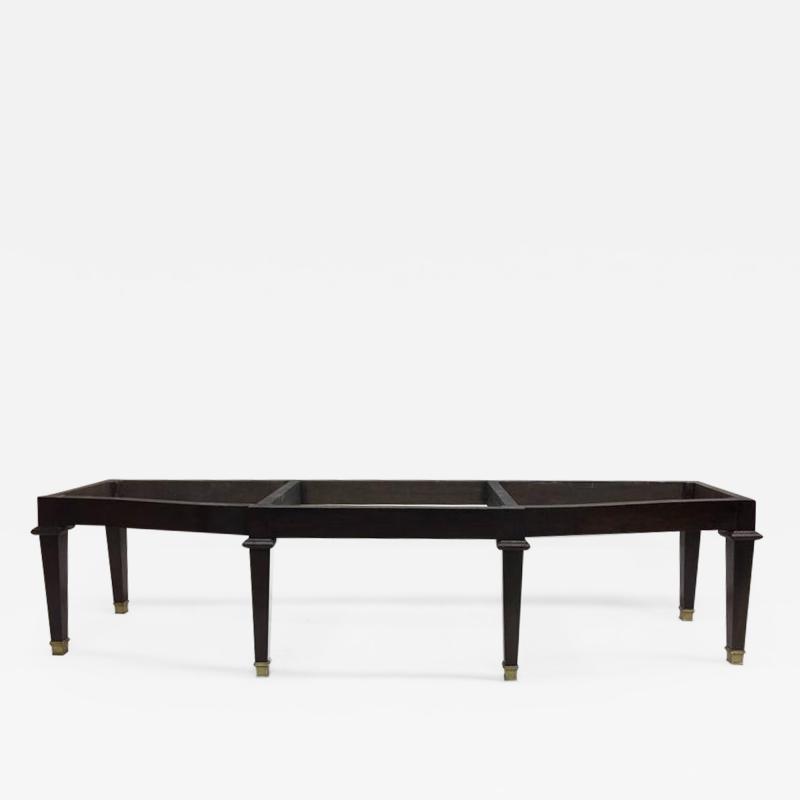 Andr Arbus Large French 1940s Modern Neoclassical Bench Attributed to Andre Arbus