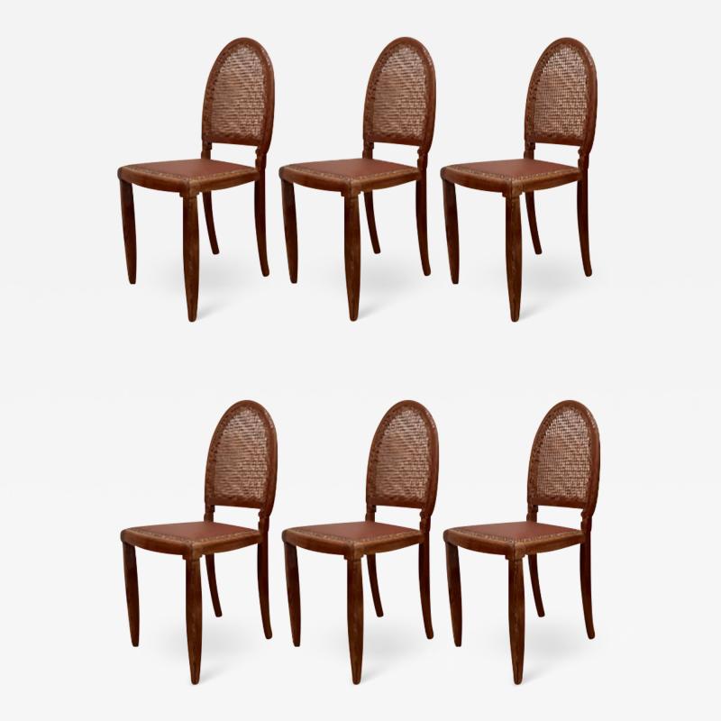 Andr Groult Andre Groult chicest set of 6 dinning chairs