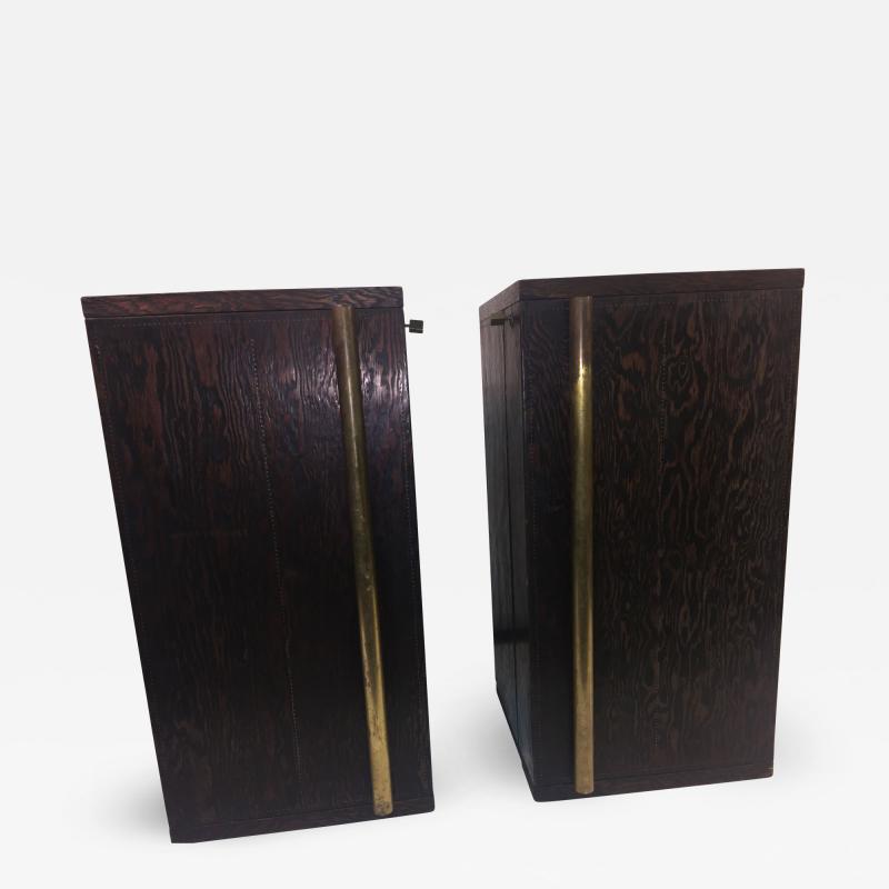 Andr Sornay Rare Pair of Andre Sornay Bar Cabinets