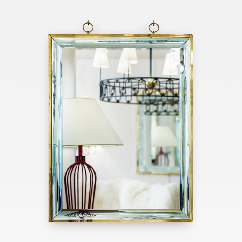 Andre Hayat Andre Hayat Pure Design Mirror With Glass Magnifying Effect Frame