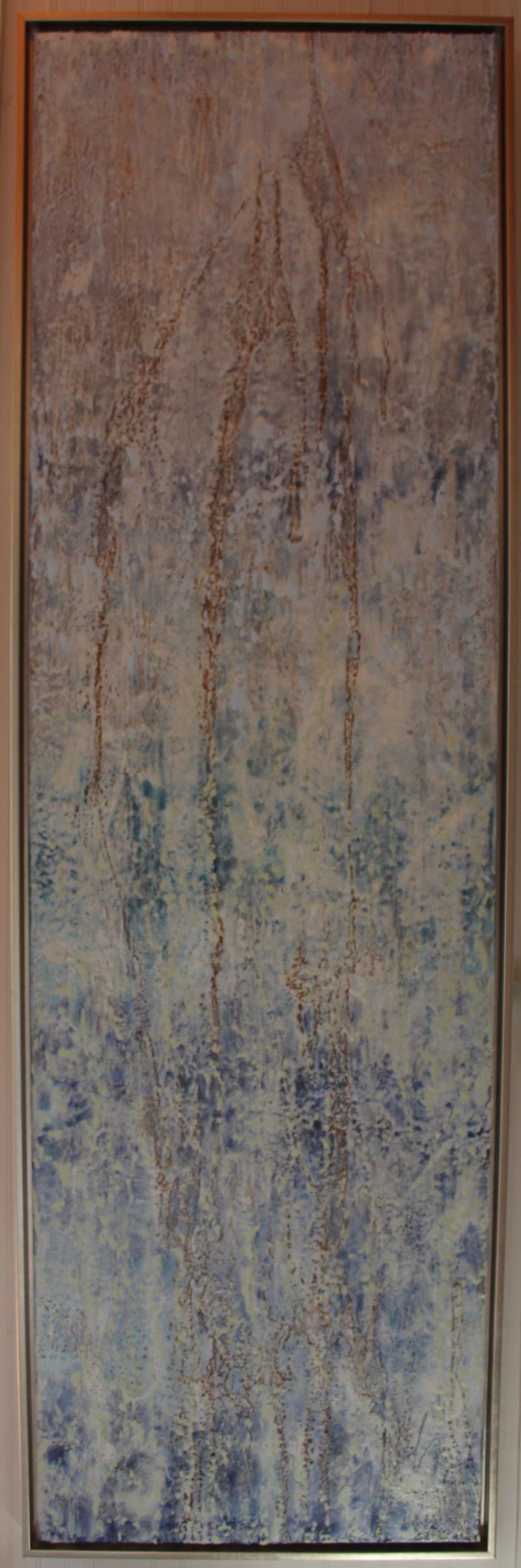 Andrea Bonfils Blue Diptych ll