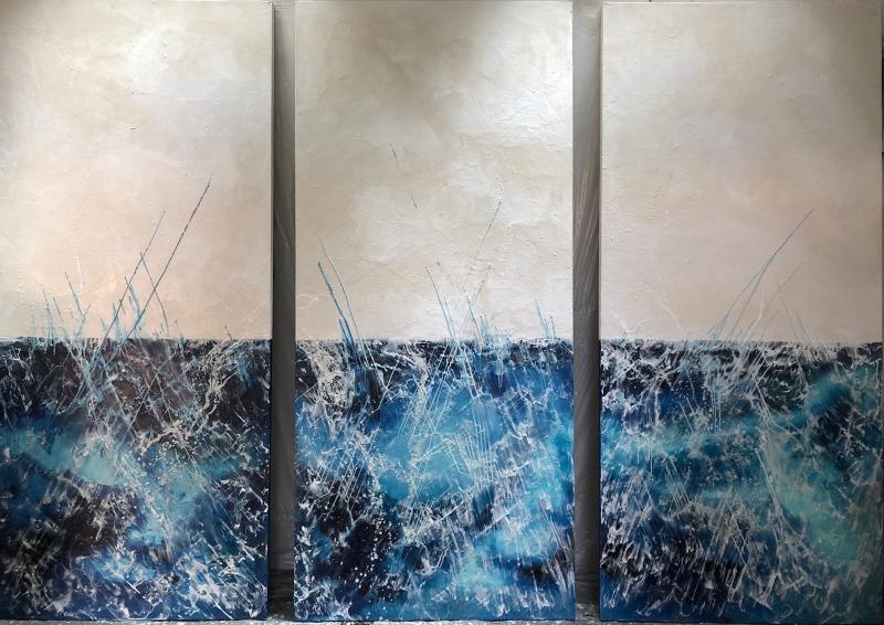 Andrea Bonfils Plunge Triptych