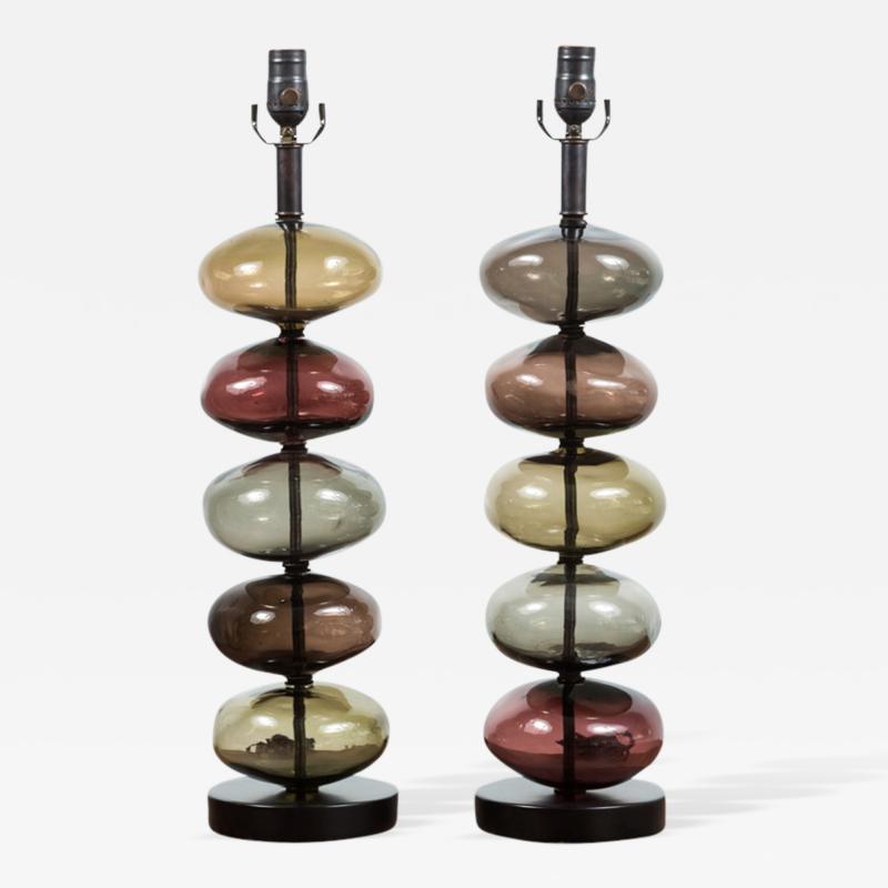 Andy Goldsworthy Pair of Atelier Goldsworthy Lamps