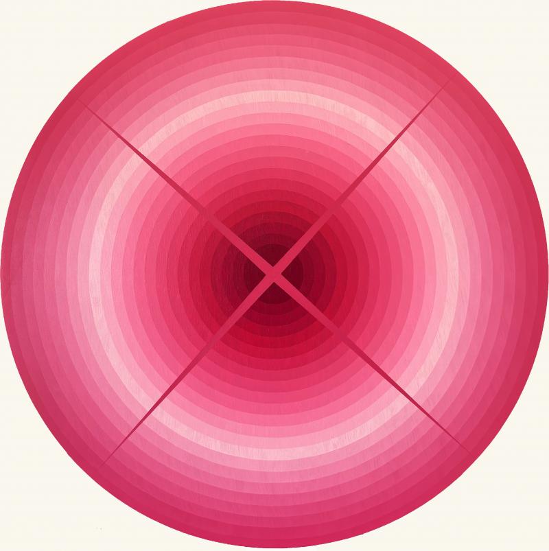 Andy Harwood Light Interaction Rose Madder 