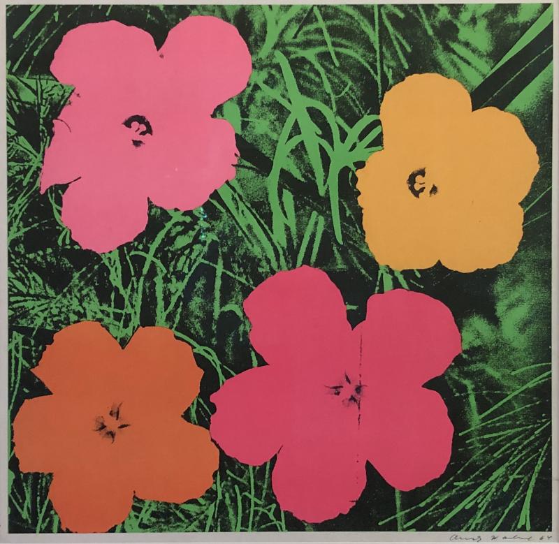 Andy Warhol Andy Warhol Flowers offset Lithograph FS 11 6