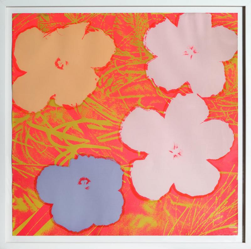 Andy Warhol Flowers FS II 69 