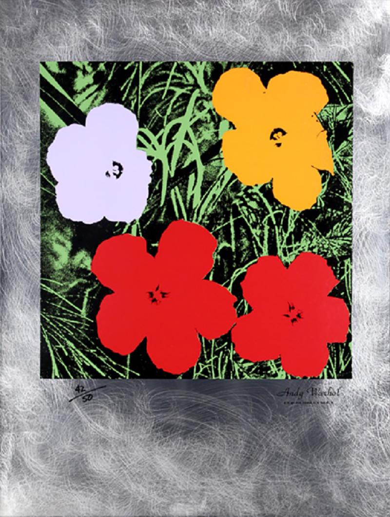 Andy Warhol Flowers Master American Contemporaries II