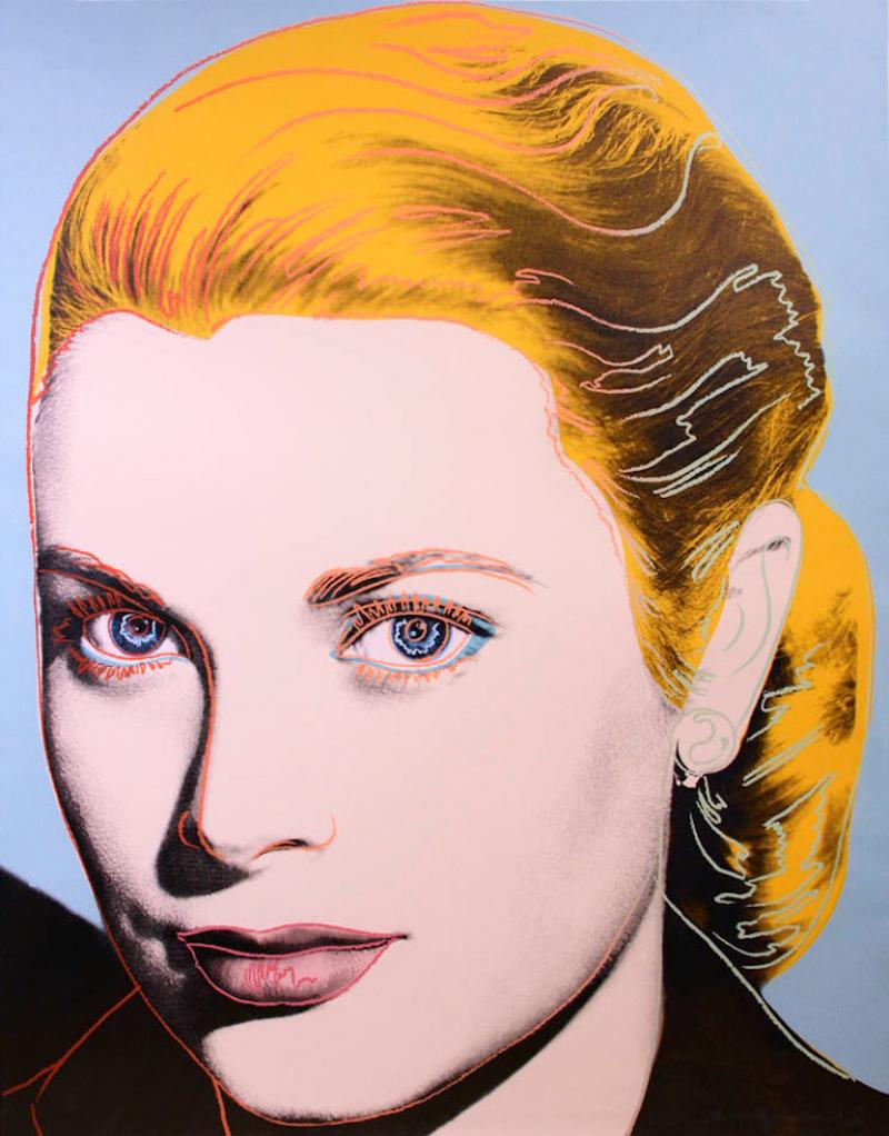 Andy Warhol Grace Kelly by Andy Warhol