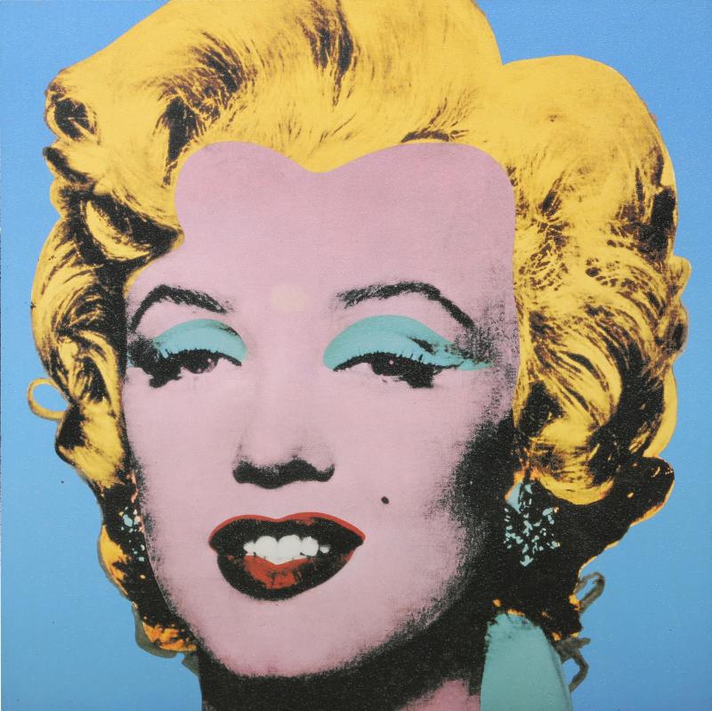 Andy Warhol Shot Sage Blue Marilyn 1964