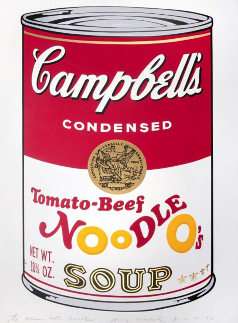 Andy Warhol Tomato Beef Noodle Os by ANDY WARHOL