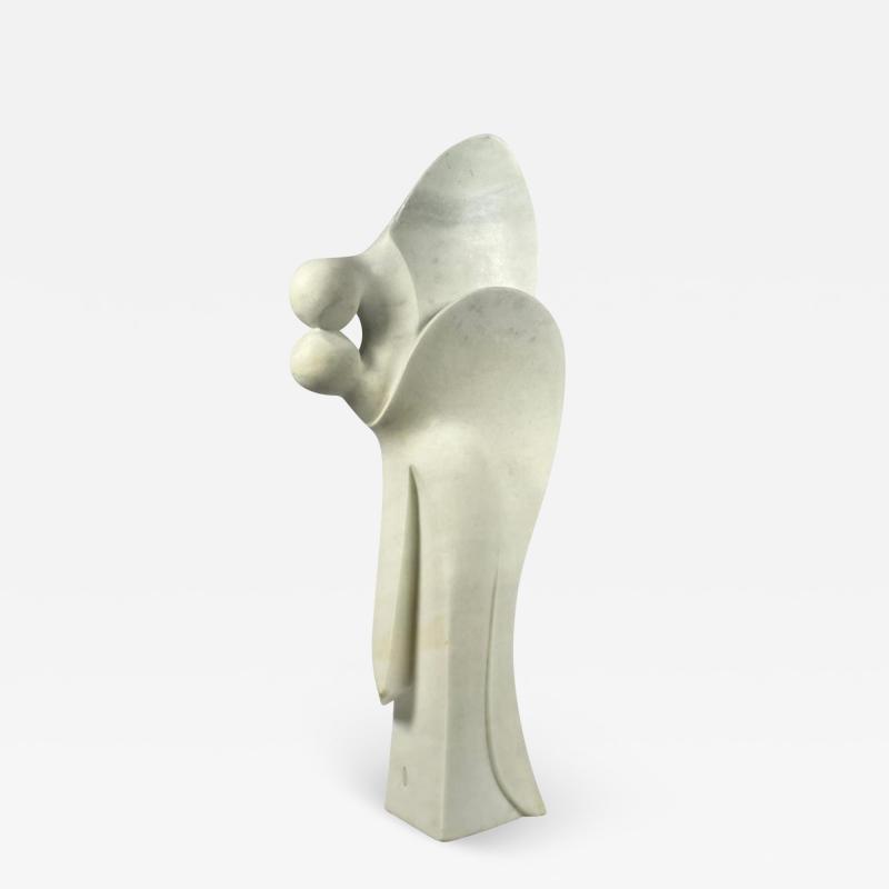 Angel Kiss Life Size Granite Sculpture