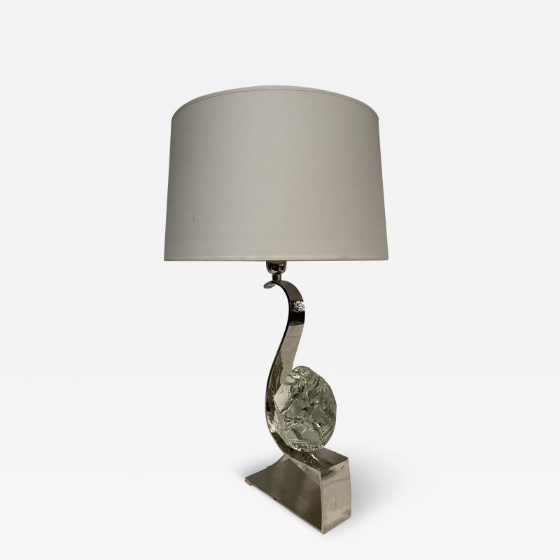 Angelo Brotto 1970s Sculptural lamp attributed to Anglo Brotto