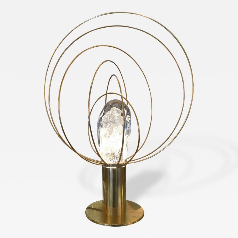 Angelo Brotto Barnaba Brass Table Lamp by Angelo Brotto for Esperia