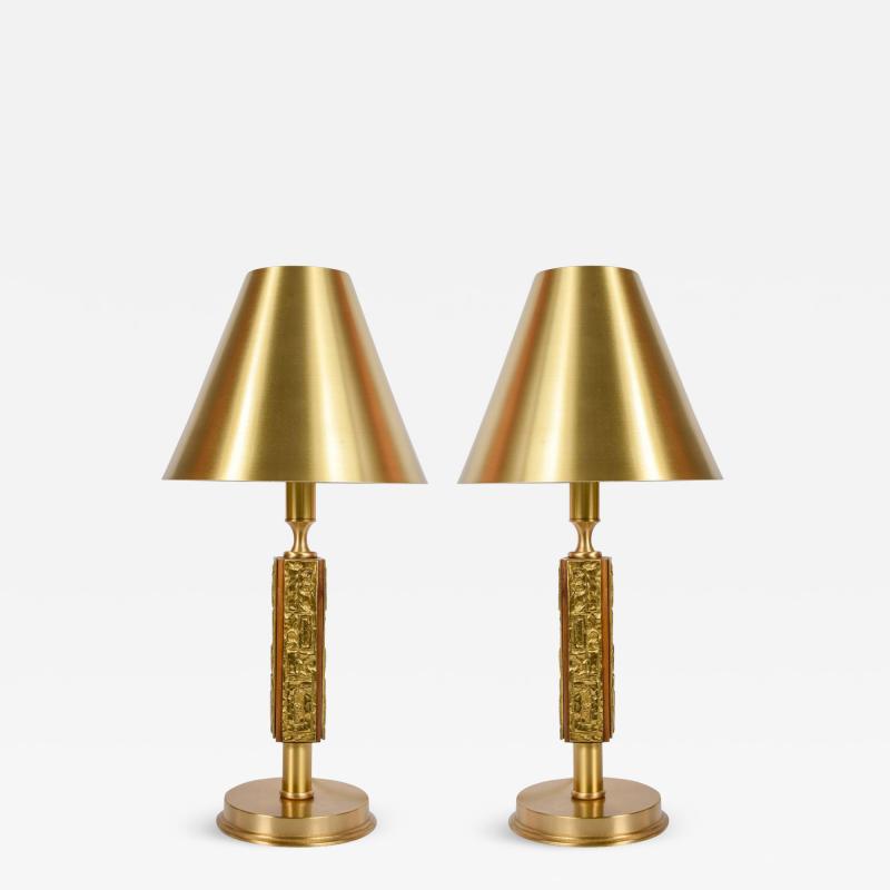 Angelo Brotto Pair of Table Lamps by Angelo Brotto