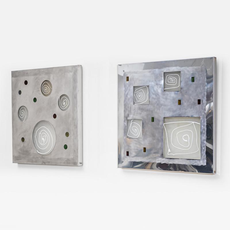 Angelo Brotto Pair of Wall Lights by Angelo Brotto for Esperia Italy 1970s