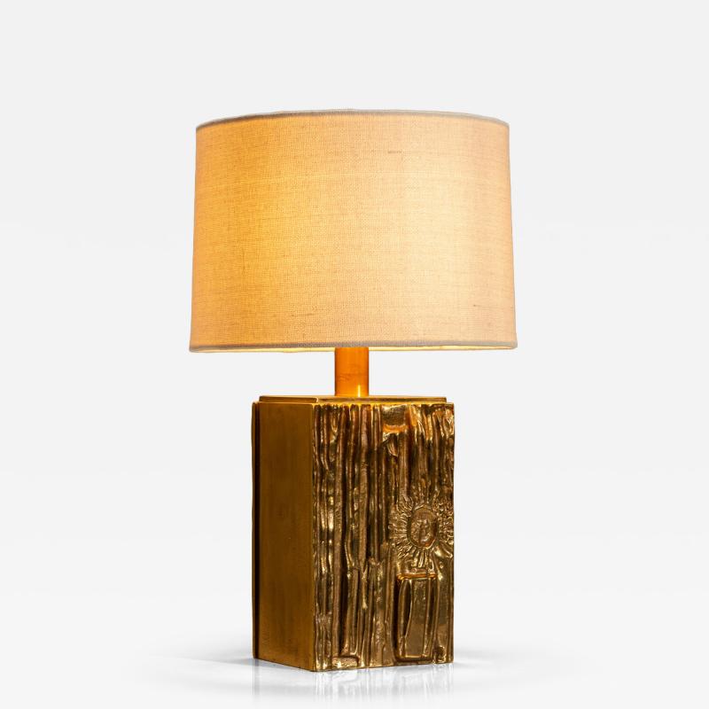 Angelo Brotto Table Lamp attributed to Angelo Brotto for Esperia Italy 1960s