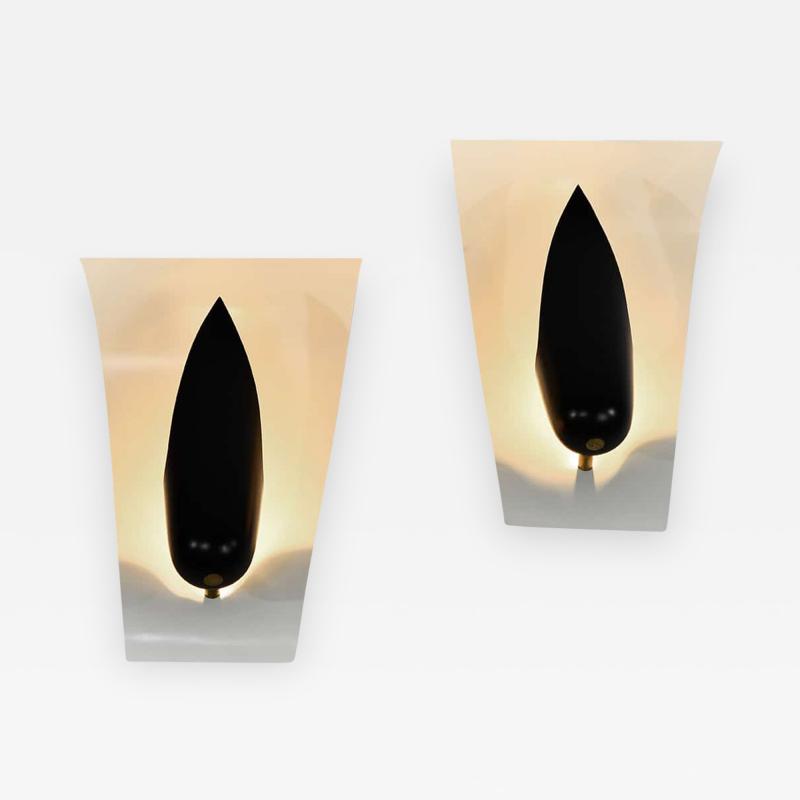 Angelo Lelii Lelli Pair of Wall Lights