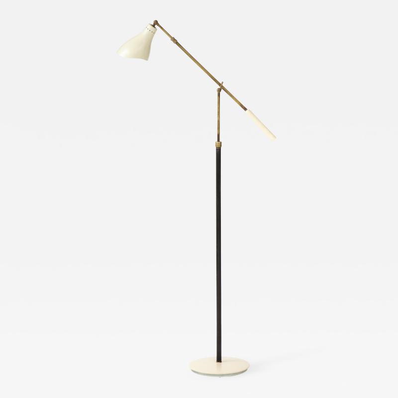 Angelo Lelii Lelli Rare Floor Lamp