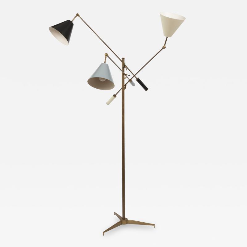 Angelo Lelii Lelli Triennale standing lamp