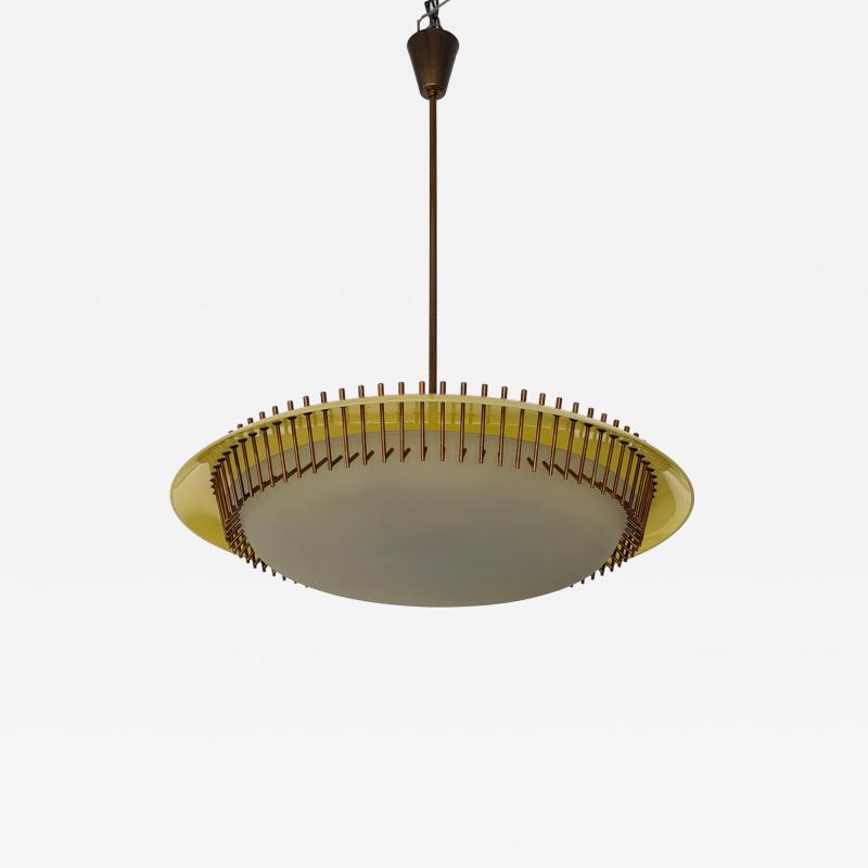 Angelo Lelli Lelii Angelo Lelii 12697 Ceiling Lamp for Arredoluce 1958