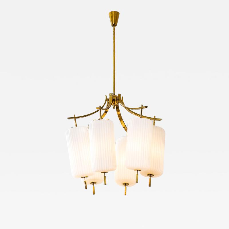 Angelo Lelli Lelii Angelo Lelii Chandelier mod 12758 for Arredoluce 50s