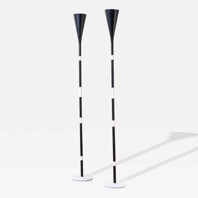 Angelo Lelli Lelii Angelo Lelii for Arredoluce Pair of Floor Lamp