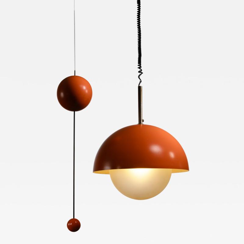 Angelo Lelli Lelii Angelo Lelli pendant lamp for Arredoluce