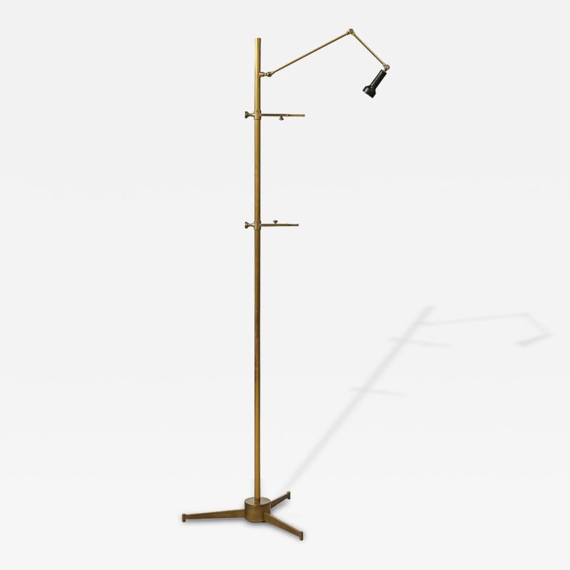 Angelo Lelli Lelii Easel Floor Lamp by Angelo Lelii for Arredoluce
