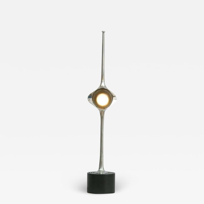 Angelo Lelli Lelii Italian Mid Century Modern Table Lamp Attributed Angelo Lelli for Arredoluce