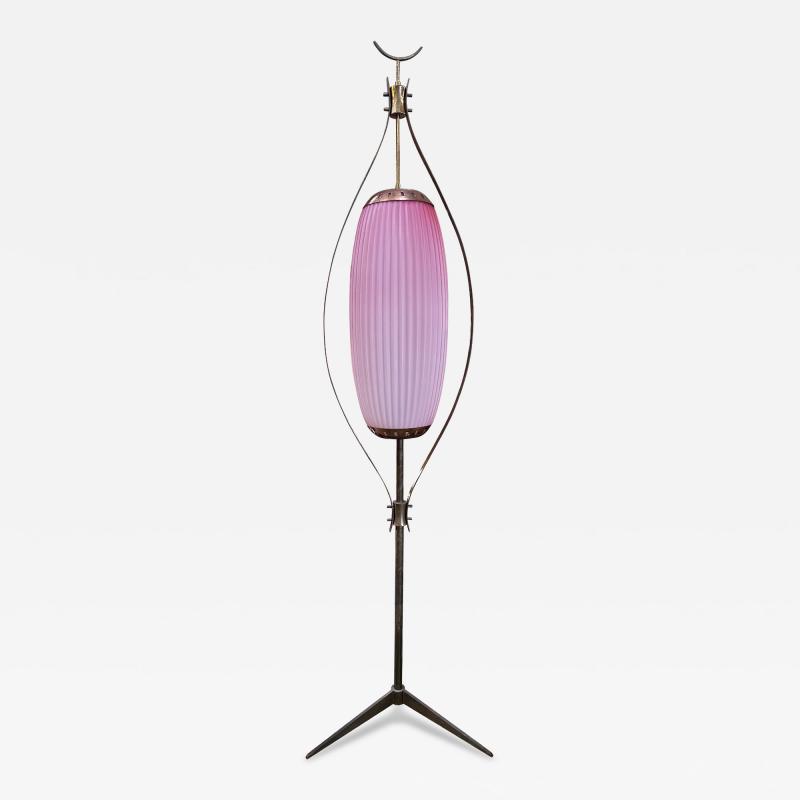 Angelo Lelli Lelii Mid Century Italian Floor Lamp by Angelo Lelli for Arredoluce