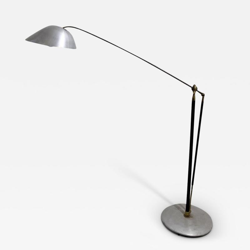 Angelo Lelli Lelii Mid Century Modern Floor Lamp by Angelo Lelli 1950s