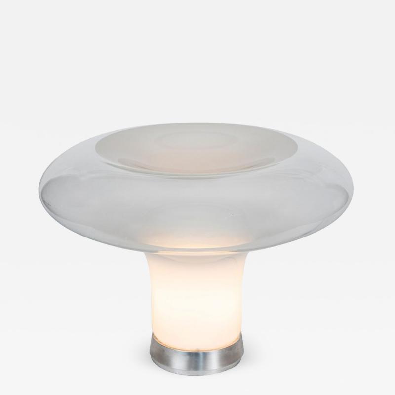 Angelo Mangiarotti LARGE 1960s Angelo Mangiarotti Lesbo Table Lamp for Artemide