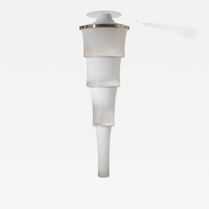 Angelo Mangiarotti Pagoda Ceiling Light