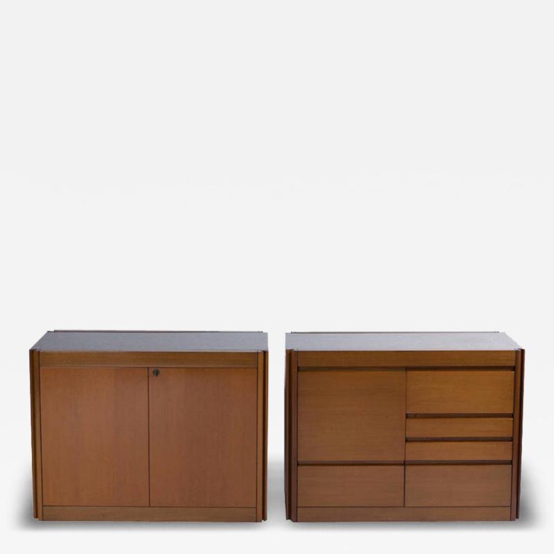Angelo Mangiarotti Set of Two 4D Storage System by Mangiarotti for Molteni