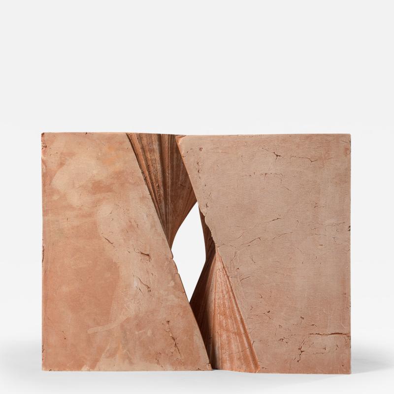 Angus Ogilvie Angus Ogilvie Terra Block modular sculpture in terracotta Italy 2020 