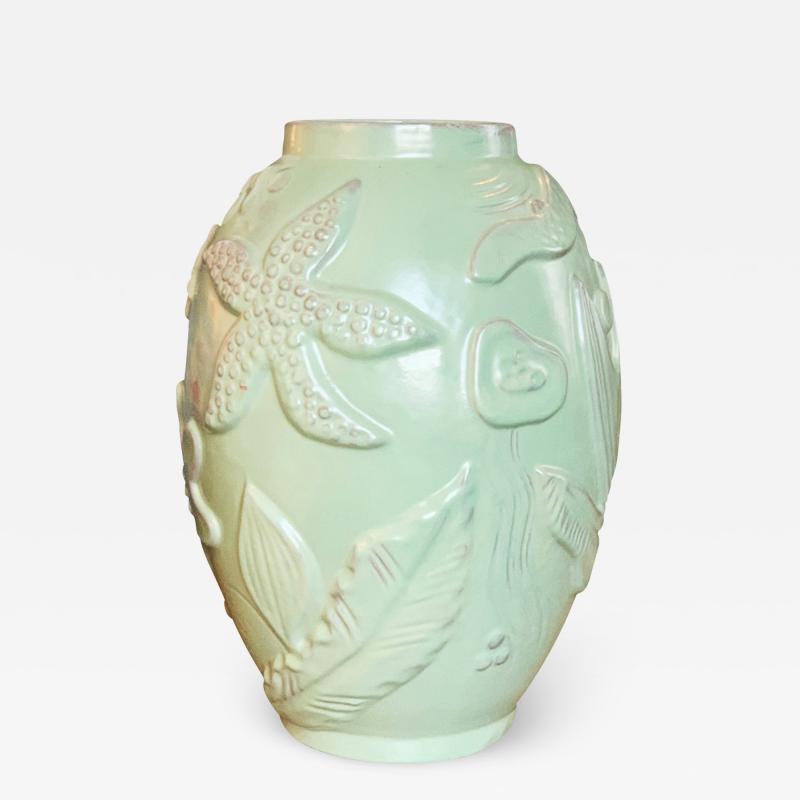 Anna Lisa Thomson Marine Themed Vase by Anna Lisa Thomson for Ekeby