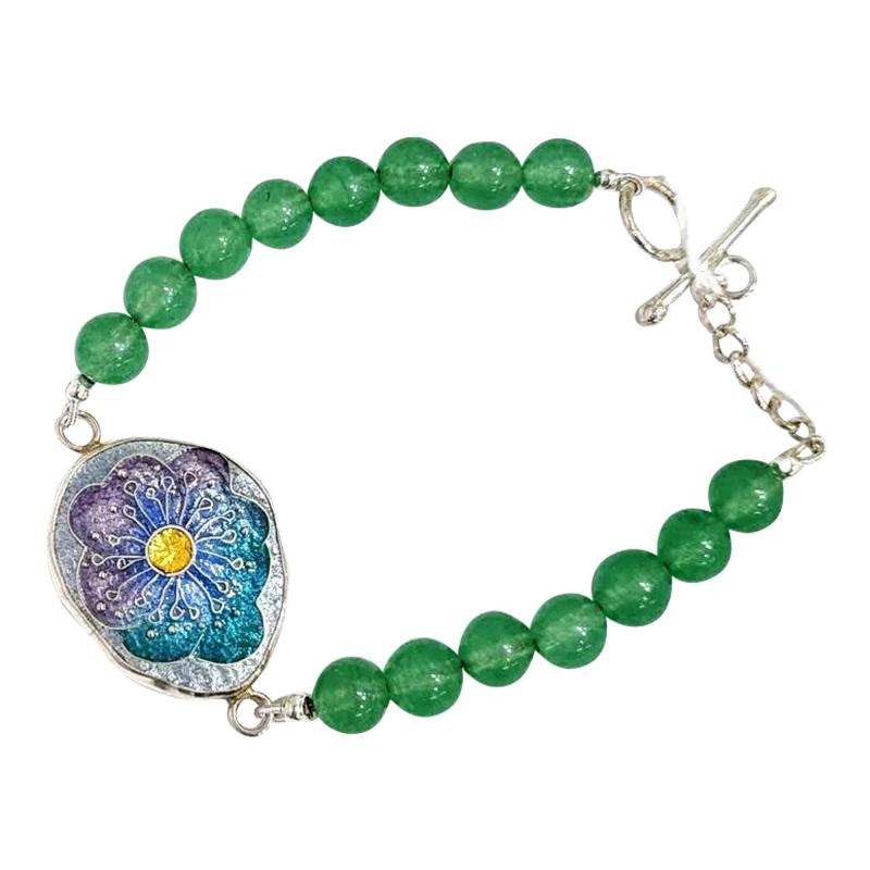 Anne Maddern Green Bracelet