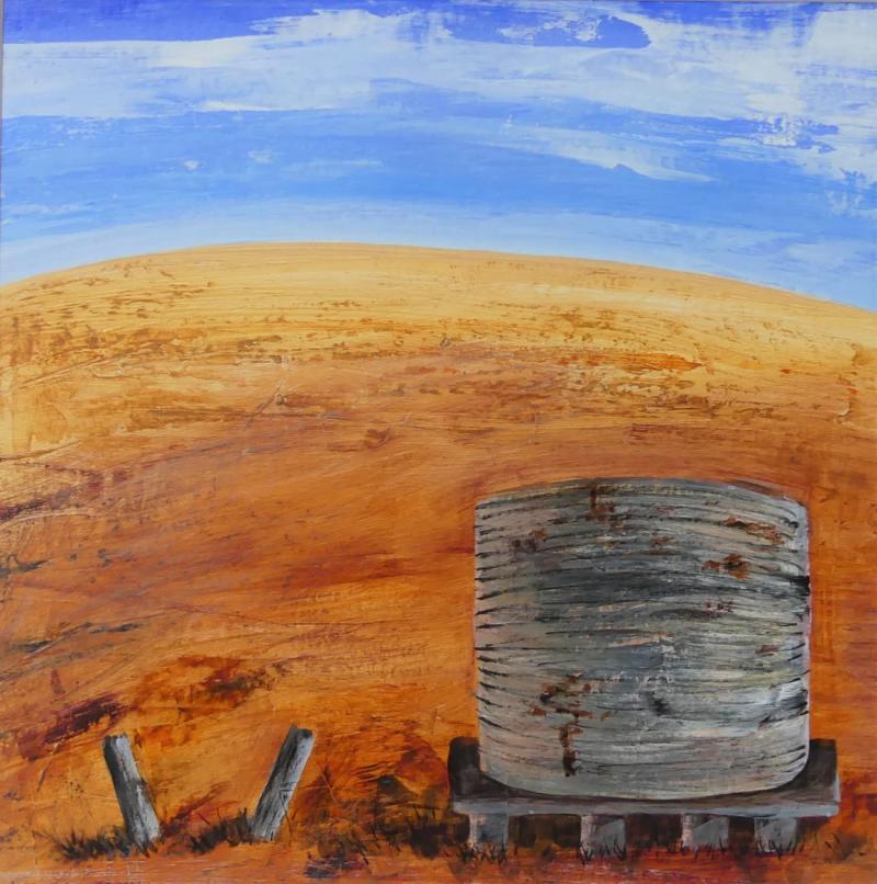 Anni Washington Tank in Landscape 1