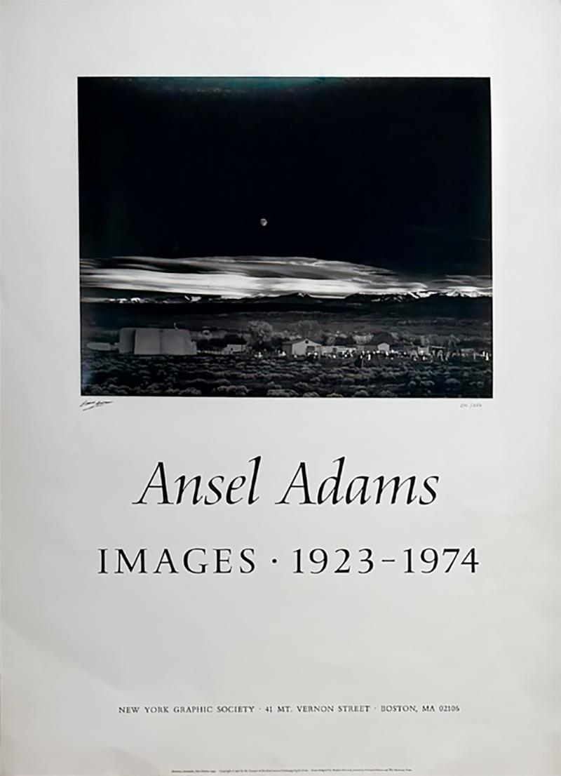 Ansel Adams Ansel Adams Moonrise Hernandez Signed Print