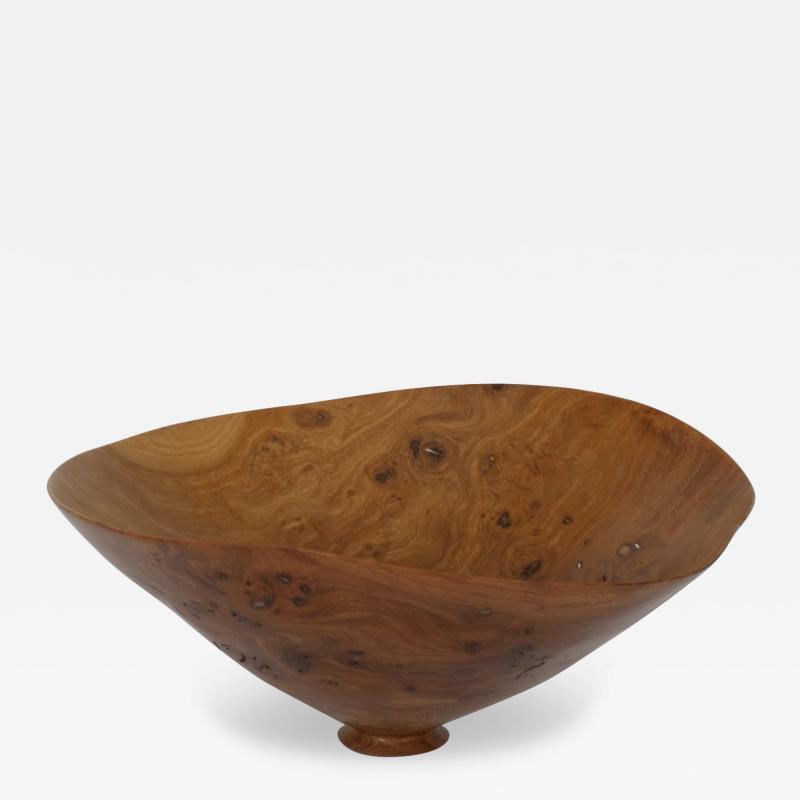 Anthony Bryant Anthony Bryant burl oak wood bowl c2001