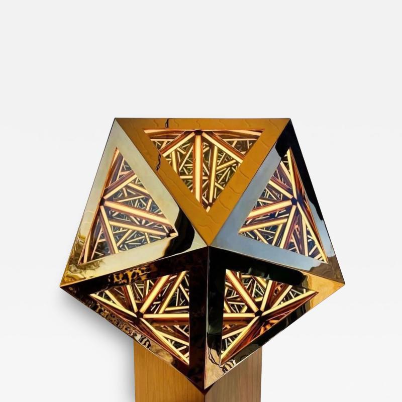 Anthony James 24 PORTAL ICOSAHEDRON GOLD 2023