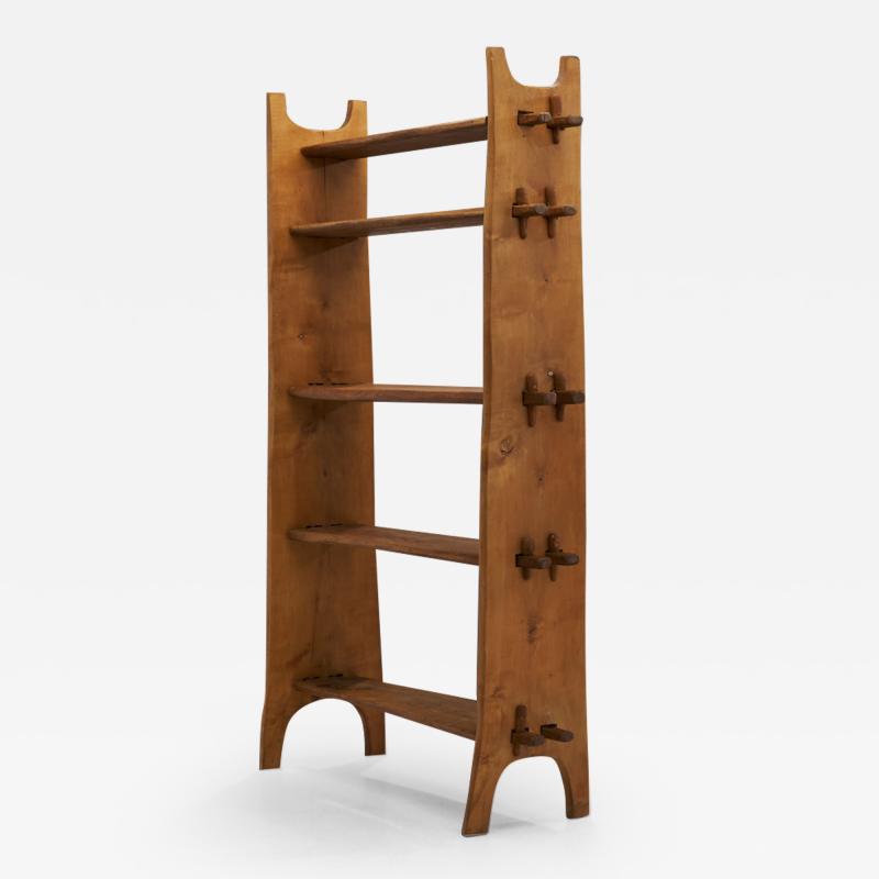 Anthroposophic Style Bookshelf by Rudolf Steiners Follower Austria ca 1930s