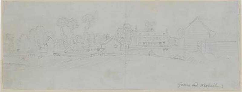 Antique 18th C Paul Sandby Master Drawing