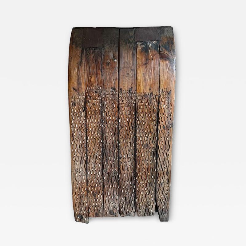 Antique 18th C Primitive Farm Plow Thrasher Now Wall Art