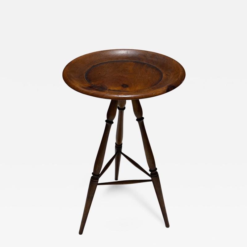Antique 19c English Petite Cricket or Single Cocktail Table