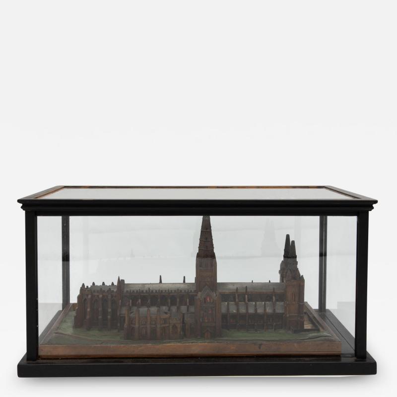 Antique 19th Century Architectural Model of Cathedral