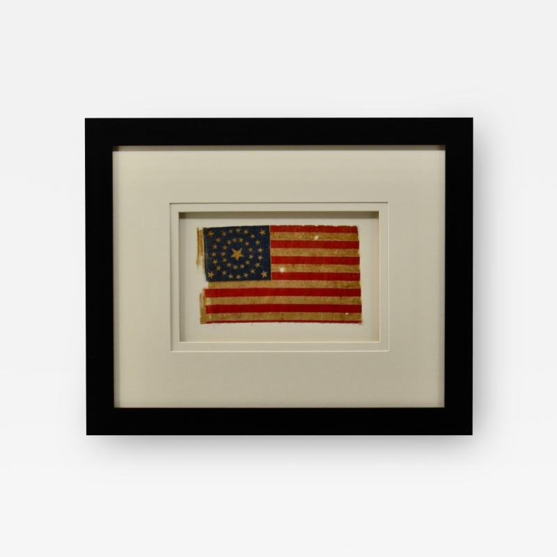 Antique 37 Star American Flag