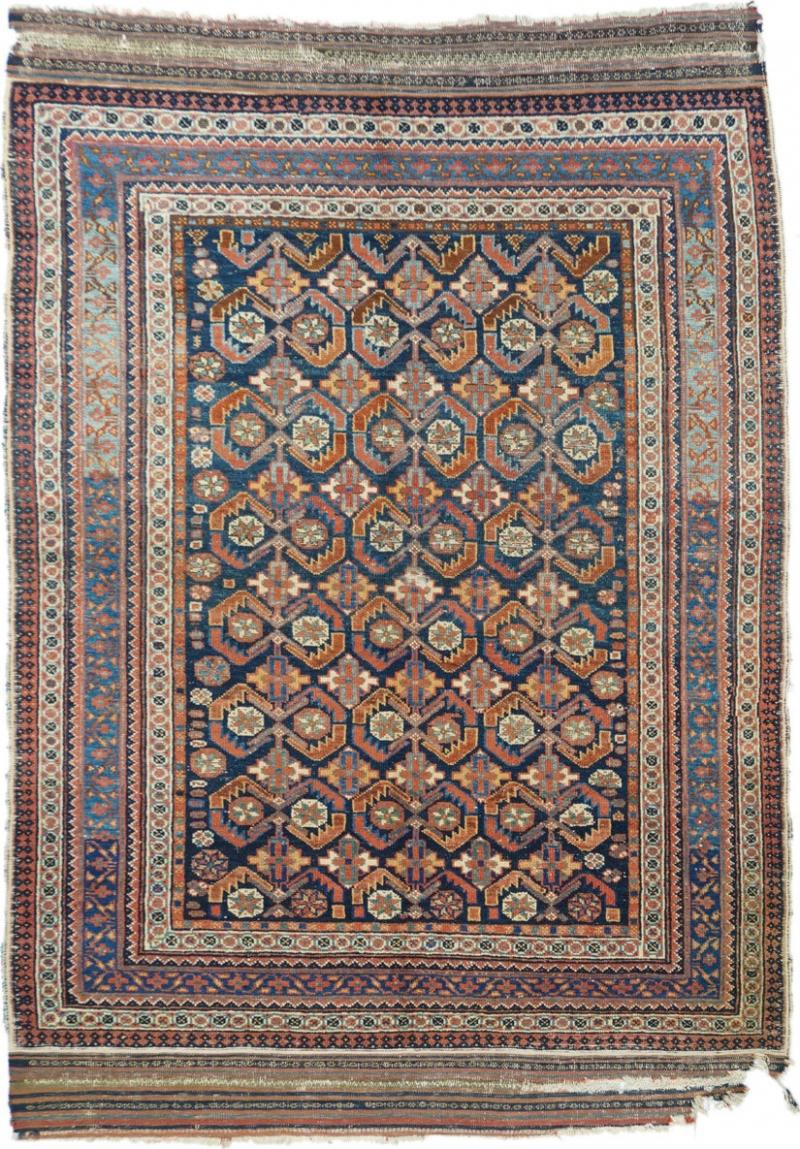 Antique Afshar Rug 4 1 x 6 3 