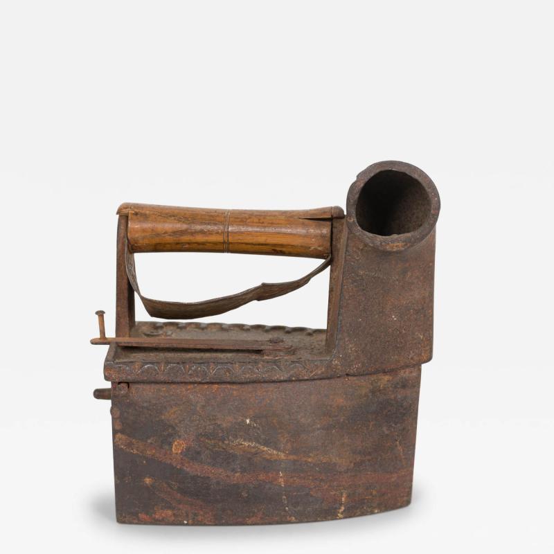 Antique American Country Style Clothes Iron